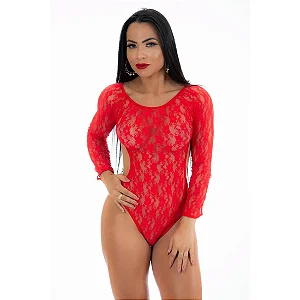 Body Sensual Escândalo Vermelho Pimenta Sexy