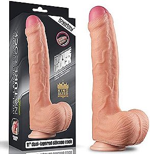 Pênis Realístico - Nature Cock II - 28,5 X 5,3 cm - Lovetoy