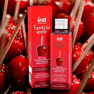Óleo Aroma Maçã Do Amor Tantric Apple Para Massagem Tântrica 30ml