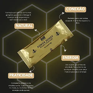 Mel POWER HONEY UNISSEX Energia e Disposição Sachê 10g