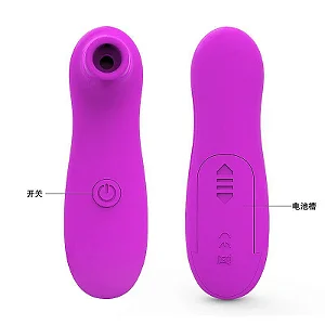 Estimulador De Clitóris Com Função De Pulsação – Silicone Aveludado Roxo-Utiliza 2 Pilha AAA