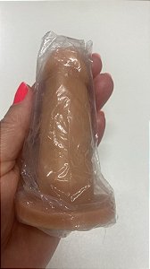 Prótese Anal Ou Vaginal em Silicone 9x3cm