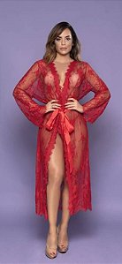 Robe Rendado de Luxo Y2059- COR PERSIAN RED-