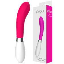 Vibrador Ponto-G - Silicone Cirúrgico - 10 Vibrações - 16 cm  Cor (Magenta) 2 PILHAS BRINDE