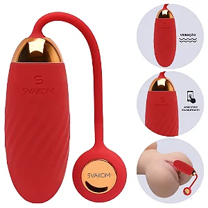 SVAKOM PHOENIX NEO Vibrador Massageador Bullet Controlado Via App  11 Modos de Vibração Controle Via Longa Distância