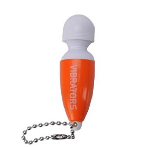 Vibrador Chaveiro Mini Tiny Magic Laranja