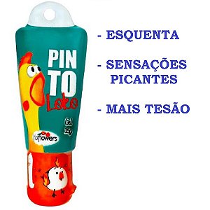 Pinto Loko Gel Estimulante Peniano 15G-É Um Gel Funcional Feito A Base De Água Que Provoca Sensações De Calor