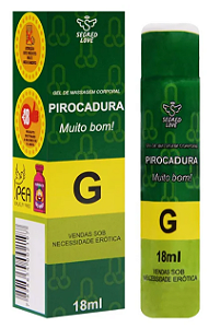 Pirocadura Excitante e Retardante  Masculino Linha Farmacinha Do Riso 18Ml Segred Love