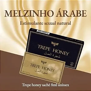 Melzinho Afrodisíaco Trepe Honey Unissex Sache 8ml- Aumente a Energia e o Desempenho Sexual-
