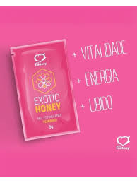 Melzinho Exotic Honey Energético Afrodisíaco Feminino Sachê 5g