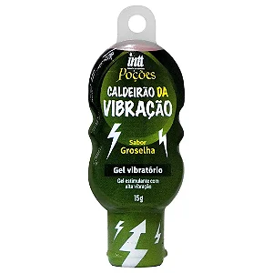 Gel Caldeirão da Vibração Excitante Unissex 15g Linha Poções Intt