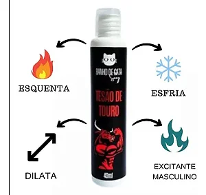 Excitante Pau De Cavalo Esquentar, Esfriar e E Dilatar Potencializador de Ereção 40 ml