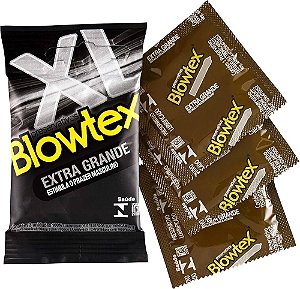 Preservativo Extra Grande Com 3 unidades Blowtex (56 mm)