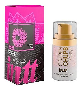 Gel Beijável  Golden Chups Sabor Framboesa 17ml