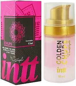 Golden Chups By Castropil Gel Beijável Sabor Framboesa17ml Intt