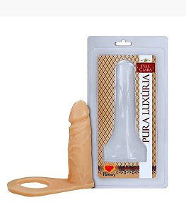 Anel Companheiro Pênis de Borracha 15x3,2cm