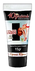 Porta dos Fundos 40 Graus- Gel Lubrificante Anestésico Anal  NEUTRO-