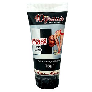 Gel Anestésico Porta Dos Fundos 40 Graus Facilitar Anal,15g - Neutro