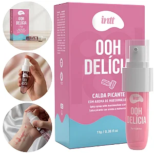 Ooh Delícia – Calda Beijável de Marshmallow com Toque Picante, 11g de Prazer Intenso