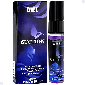 Suction Spray Dessensibilizante Sexo Oral Garganta Profunda Intt 15 ml