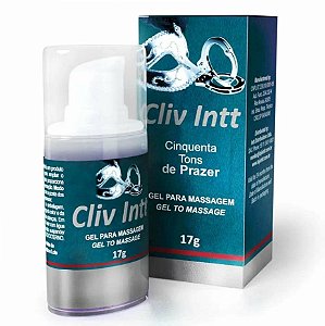 Cliv Gel 50 Tons de Cinza 17g Intt - Dessensibilizante p/ Sexo Anal Aroma Vinho Tinto