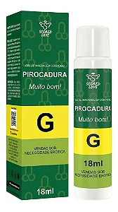 Lubrificante Pirocadura Gel Retardante Ajuda a prolongar a Ereção Masculino 18ml
