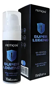 Super Legend Gel Especial Masculino Intensificador de Volume 15Ml