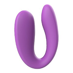 Vibrador de Casal / À Bateria - Vebe - S-Hande Ultiliza 3 Baterias LR 41 Inclusa