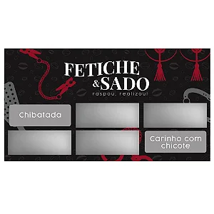 Raspadinha Fetiche e Sado