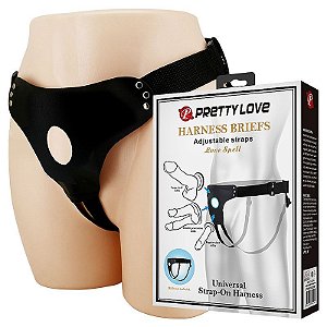 Cinta Peniana ( Strap on Harness)Tam Único-Cinta Com Alça De Nylon Que Se Adapta a Qualquer Grossura de Perna e Quadril
