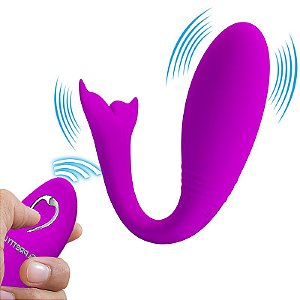 Vibrador de Ponto G com controle - Recarregável - Jordyn - Pretty love- 12 Modos de Vibração