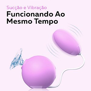 Moon - Sucção e Vibração ao Mesmo Tempo!- 3 Modos de Sucção -10 Modos de Vibração Suga e Vibra ao mesmo Tempo