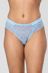 Calcinha Paris em Renda Delicada Tamanho: GG- Cor Disponível: Frozen