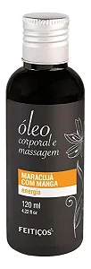 Óleo Corporal Massagem 120ML Feitiços Aromáticos- MARACUJA C/ MANGA-