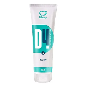 D4 Lubrificante Íntimo Neutro à Base de Água 150G