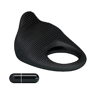 Thimble Anel Peniano Da Pretty Love-Feito Em Silicone Flexível de Alta Resistência-Utiliza 3 baterias LR41 (inclusas)