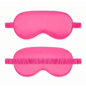 Venda Tapa Olhos Em Couro Sintético Cor Pink
