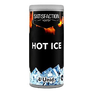 Bolinha Erotica Hot Ice 4 Unid Satisfaction Caps