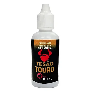 Tesão de Touro Estimulante Afrodisíaco Natural 20ml K-Lab