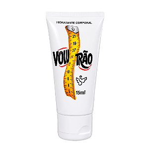 Gel Volumetrão Vasodilatador Sensação de Aumento Peniano Retarda a Ejaculação 15ml