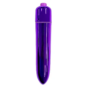 Bullet Massageador de Clitóris - Cápsula- Roxo Metalico (1 Pilha AAA ( inclusa DE BRINDE).