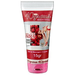 Gel Anestésico Beijavel Porta Dos Fundos Aroma Morango 15g 40 Graus