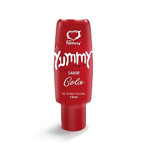 Gel Térmico Comestível Yummy Sabor Cola 15ml Sexy Fantasy