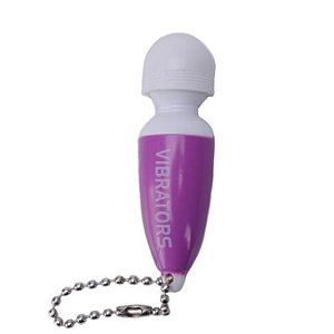 Vibrador Chaveiro Mini Tiny Magic Roxo