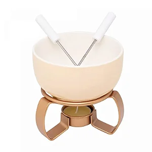 Aparelho de Fondue 4 peças Aspen bege 350ml