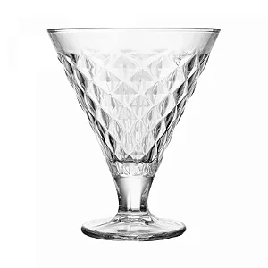 Taça p / Sobremesa de Vidro  SPIKE 200ml - 6pçs