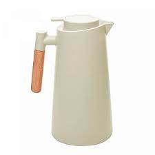 Garrafa Térmica de Plást c/ cabo  madeira ESCANDINAVIA Menta 1l