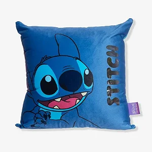 Almofada Stitch Fibra Veludo 40X40cm