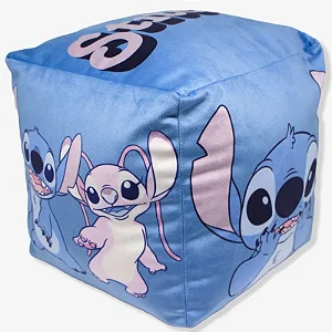Almofada Stitch Formato Cubo Fibra