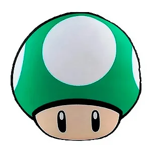 Almofada  Formato UP MUSHROOM Verde Fibra